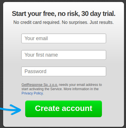 Getresponse How To Imbed Subscription Form