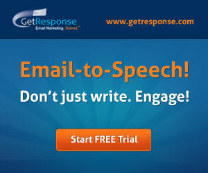 GetResponse review. All-in-One. Email-to-Speech.