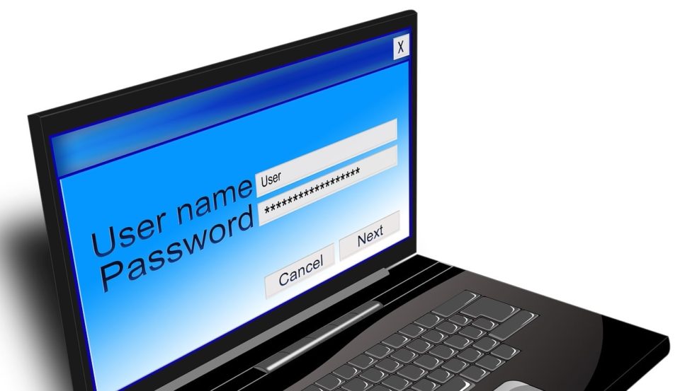 Don't store passwords on your computer.