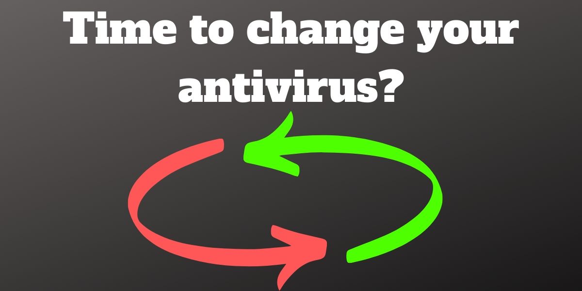Como faço para mudar de um antivírus para outro?