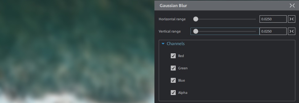 MAGIX Movie Edit Pro Review features Gaussian Blur