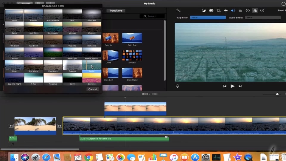 movie editing software apple