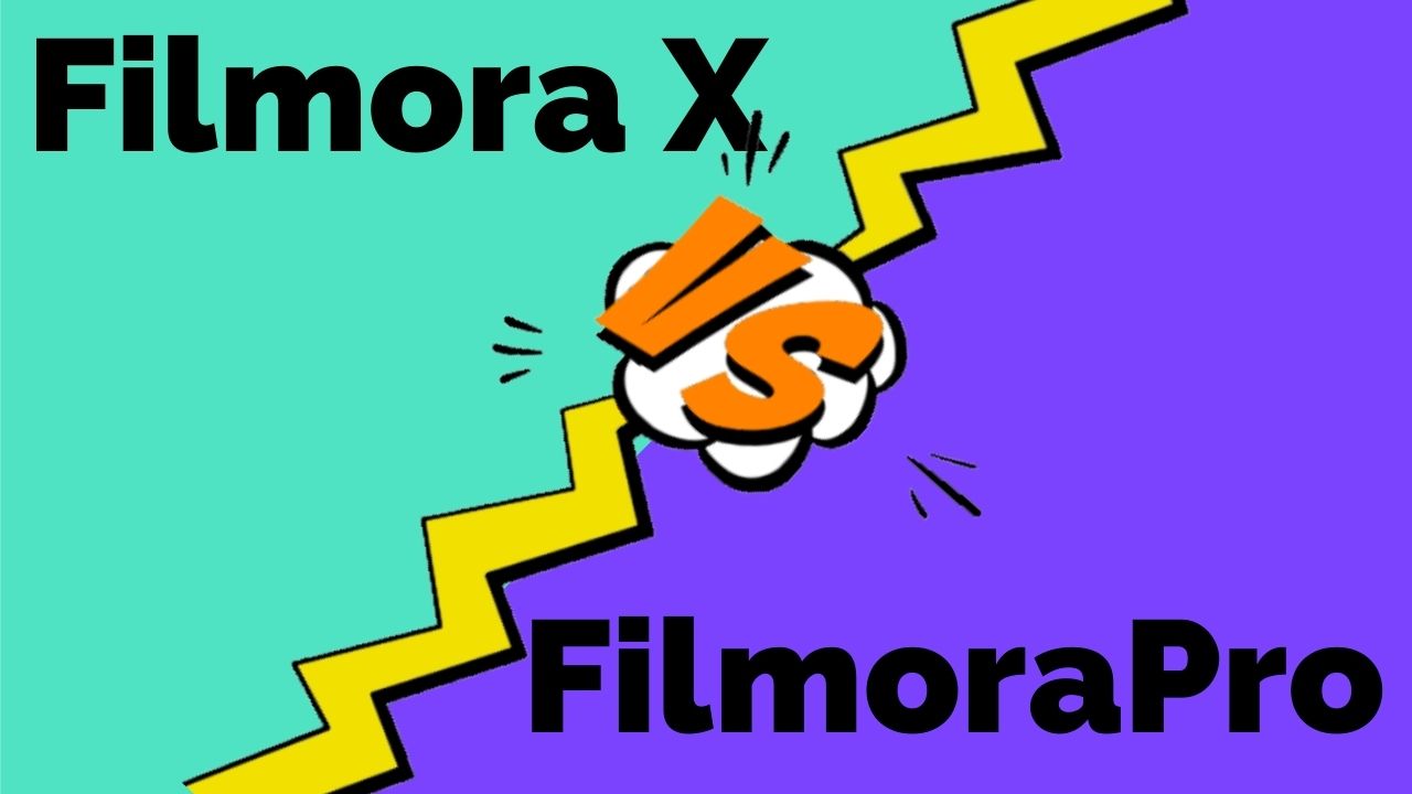 Filmora X vs FilmoraPro