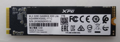 XPG GAMMIX S50 Lite 1TB M.2 2280