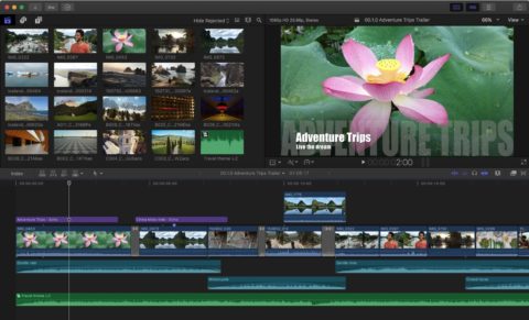 Final Cut Pro best video editing software for Mac with single paymet